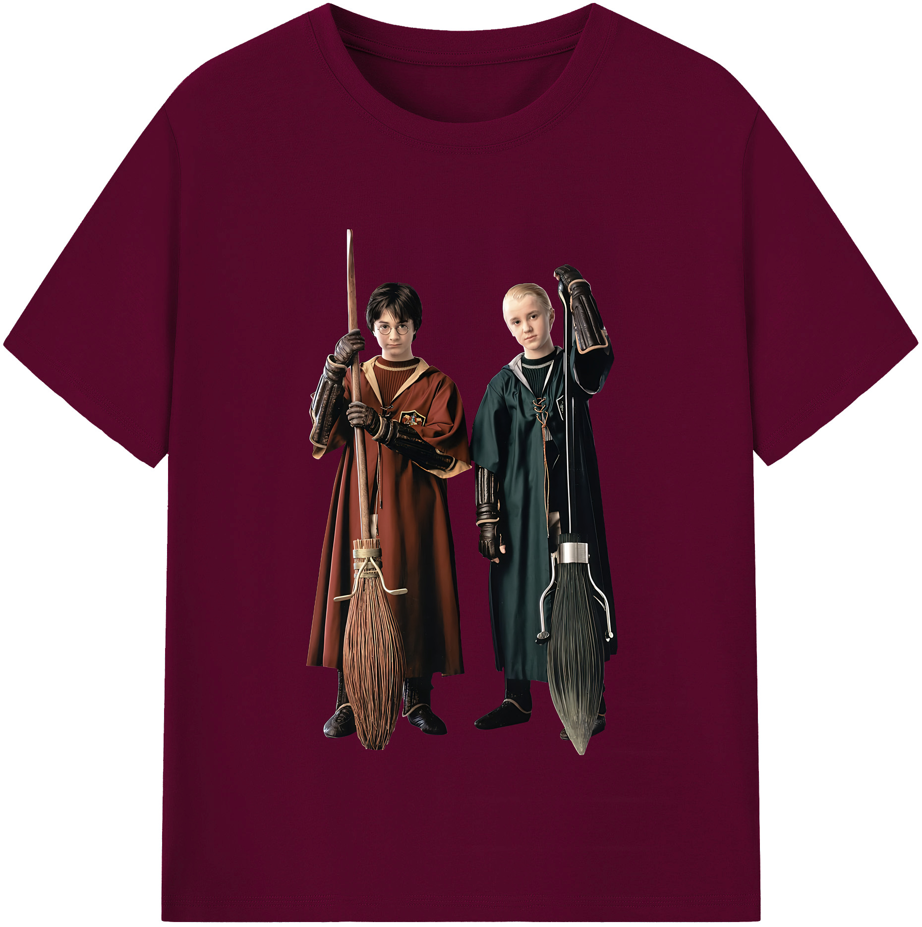 （画像用） Harry Potter ハリー・ポッターシリーズ レディースカジュアルプリントTシャツ（綿100％）